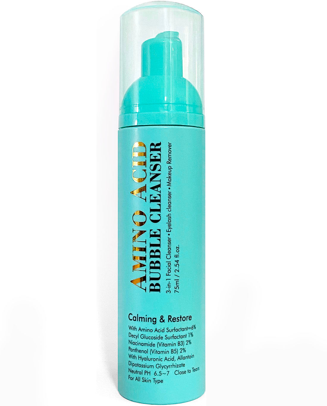 💎 Luxury Amino Acid Lash Extension Bubble Shampoo – Extra Gentle Cleanser (75ml)