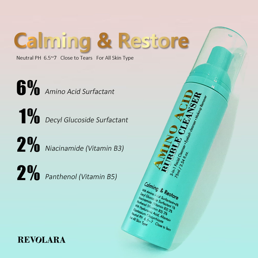 💎 Luxury Amino Acid Lash Extension Bubble Shampoo – Extra Gentle Cleanser (75ml)