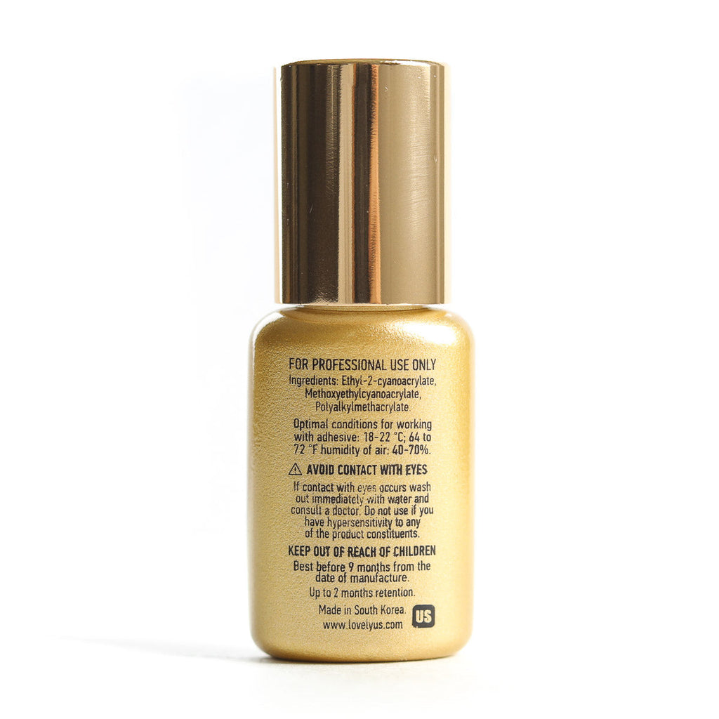 Royal Eyelash Extension Glue – 1-Second Dry, 8-Week Hold, 5 ml