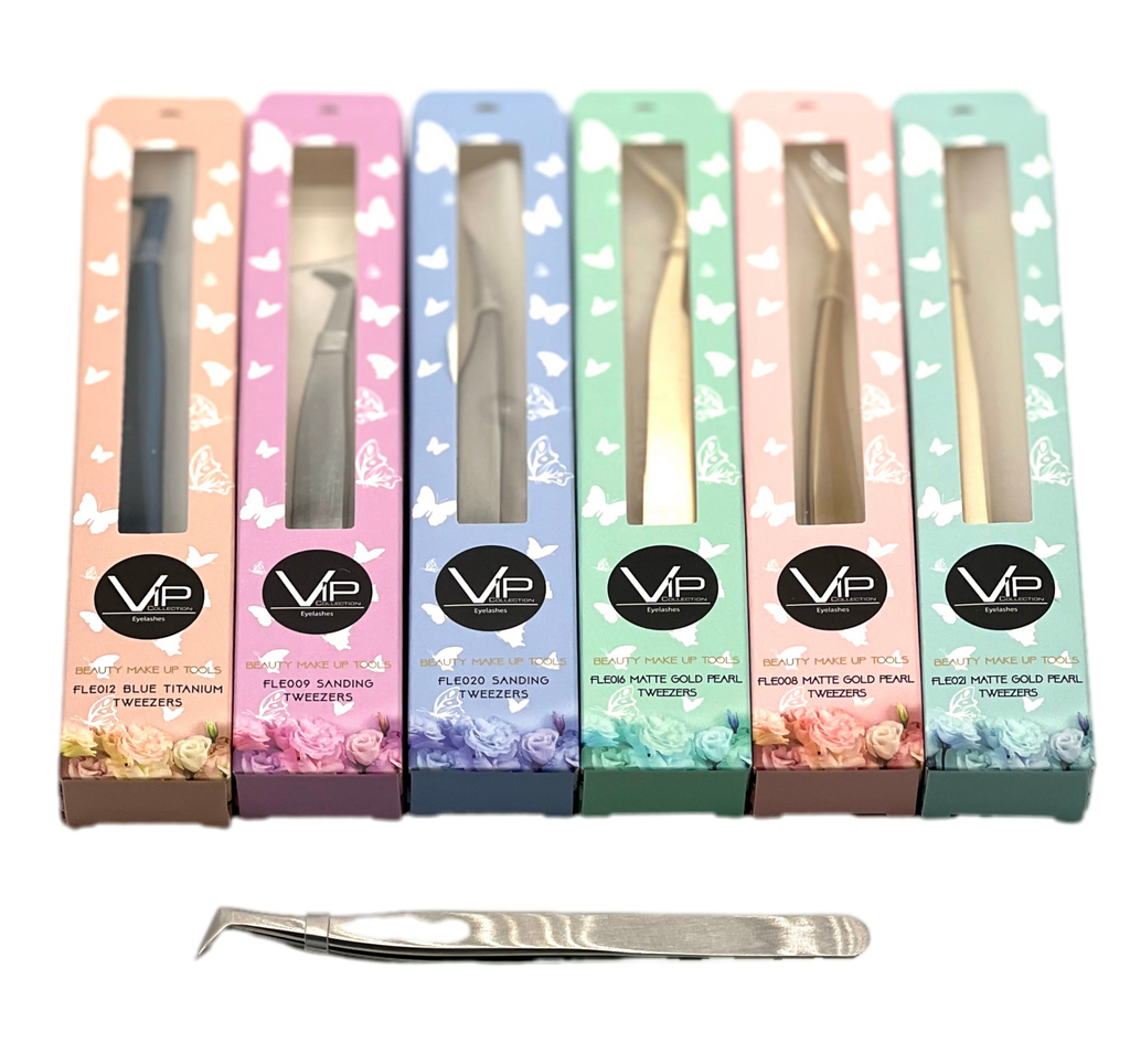 💎 VIP Eyelash Tweezers for Eyelashes – Precision Lash Applicator Tool